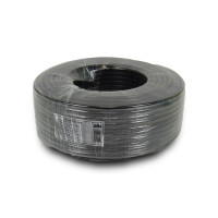 Кабель коаксіальний RG690-Cu+2*0.5 PE, зовнішній комбінований, бухта 100 м