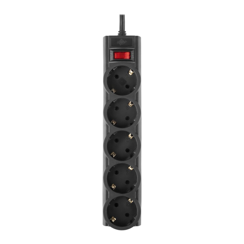 Мережевий фільтр PREMIUM LP-X5 5 м Black (3520Вт)