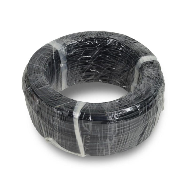Силиконовый кабель Silicone wire 12AWG black многожильный гибкий (1 метр)
