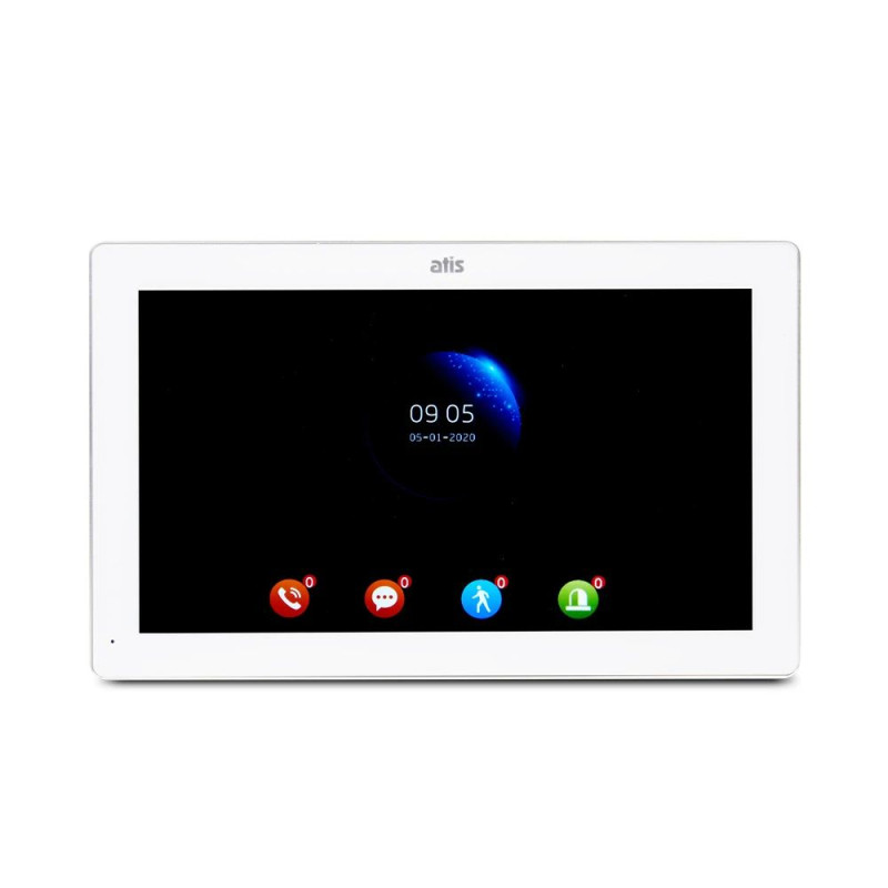 Комплект відеодомофона ATIS AD-1070FHD/T White з підтримкою Tuya Smart + Tantos Triniti HD