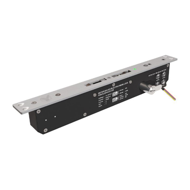 Электроригельный замок YB-241DMD (LED) врезной с двойным ригелем для системы контроля доступа