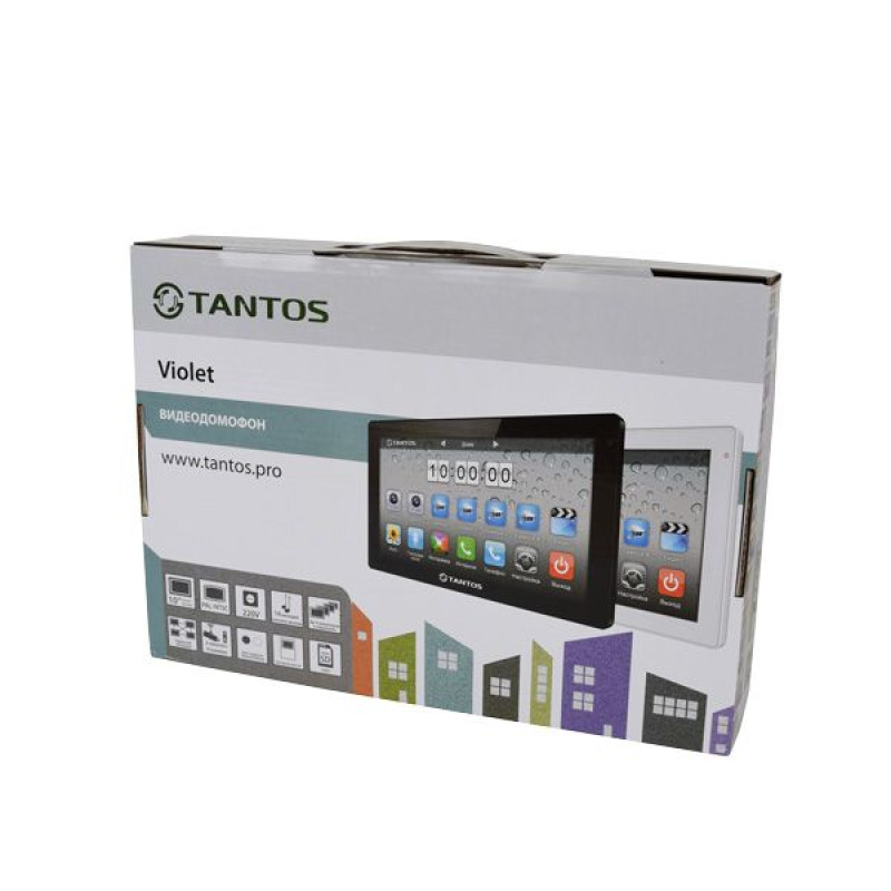 Видеодомофон Tantos Violet 10" (Black)