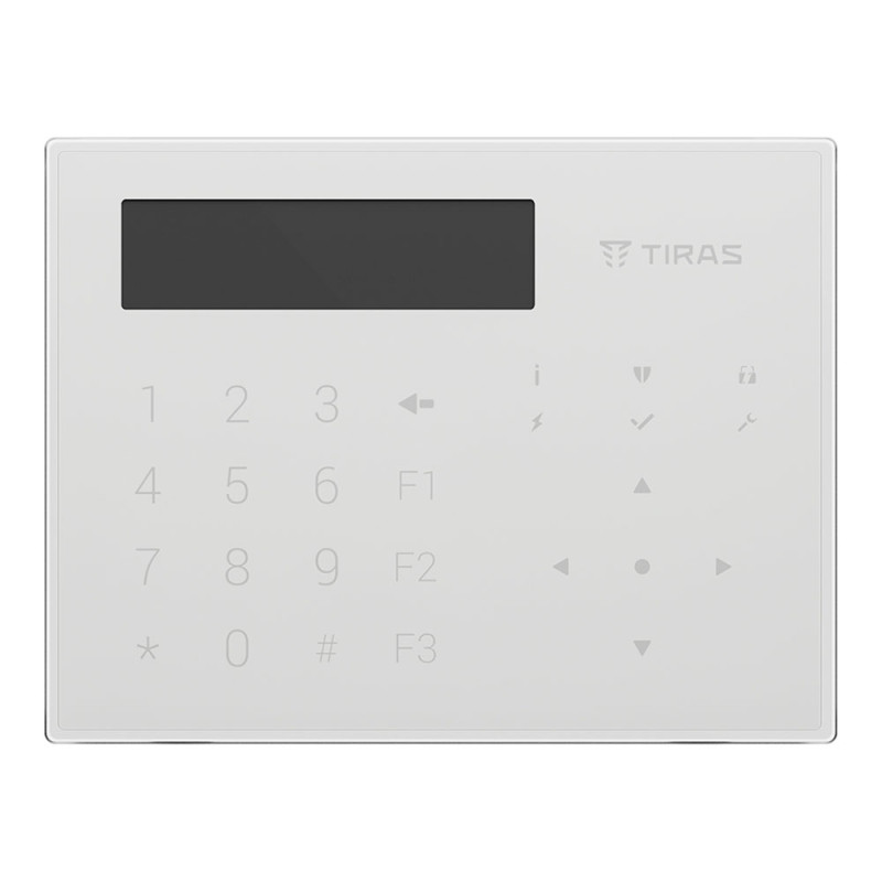 Клавиатура K-GLCD (white)