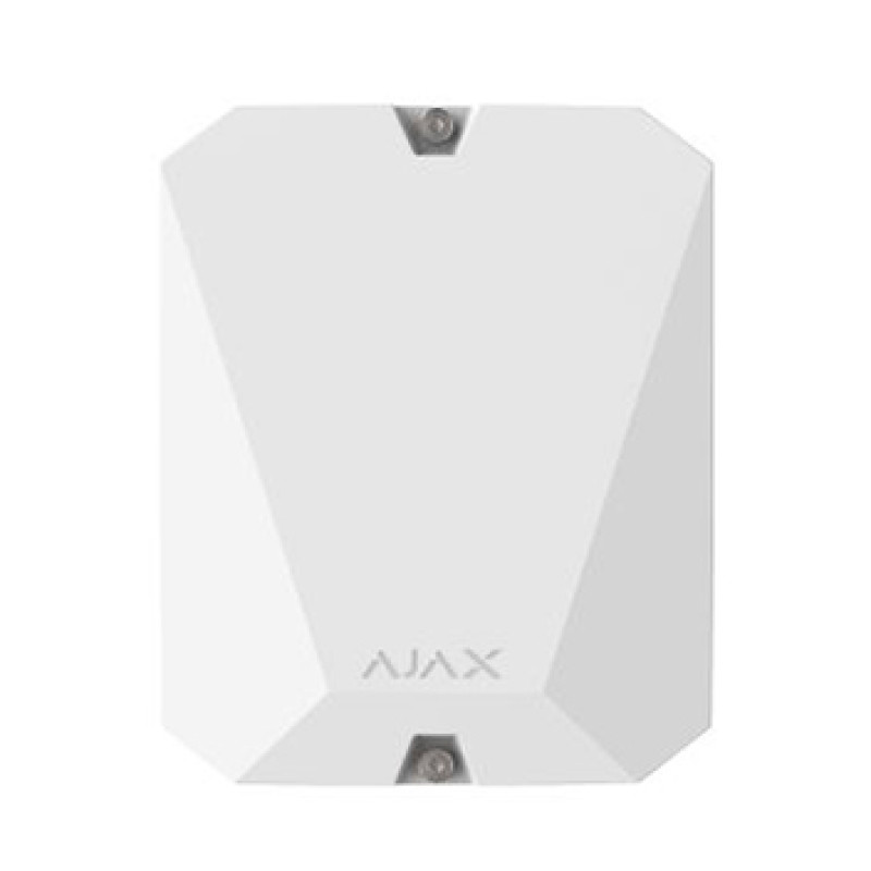 Ajax MultiTransmitter white Модуль интеграции сторонних проводных устройств