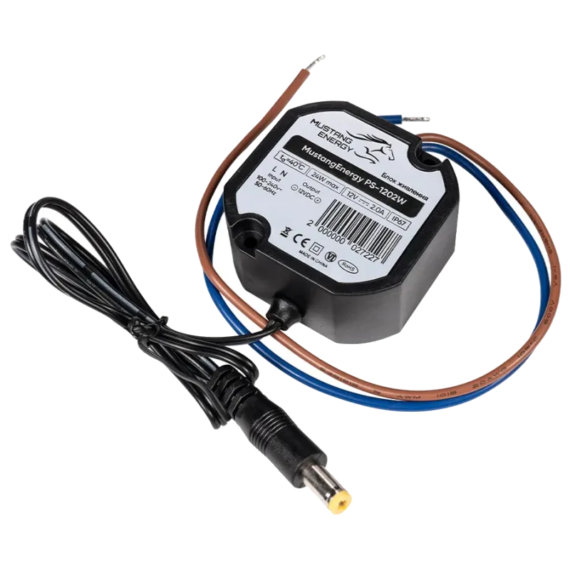Mustang Energy PS-1202W IP67 Блок питания