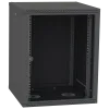 IPCOM 15U 600x600 Шкаф телекоммуникационный двери стекло (черный)