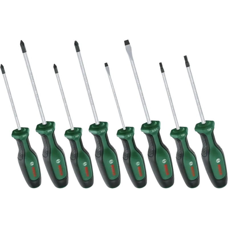 Bosch (1600A02BX8) PH/PZ/SL/Torx 8 шт Набор отверток