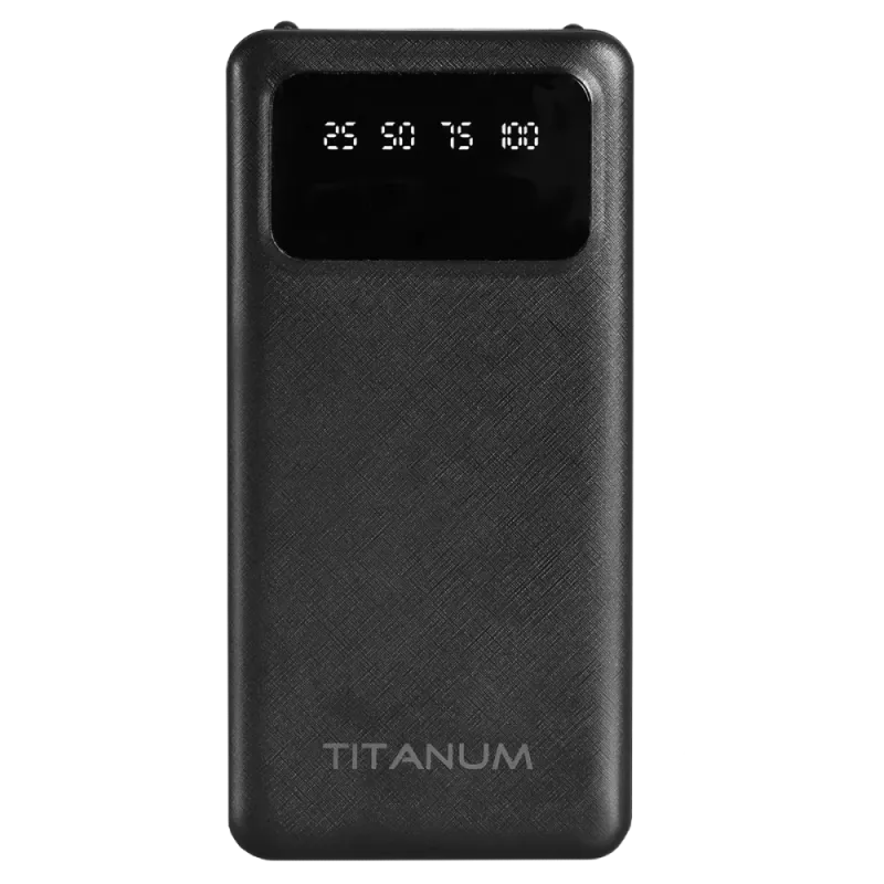 TITANUM OL03 Black 30000mAh Повербанк
