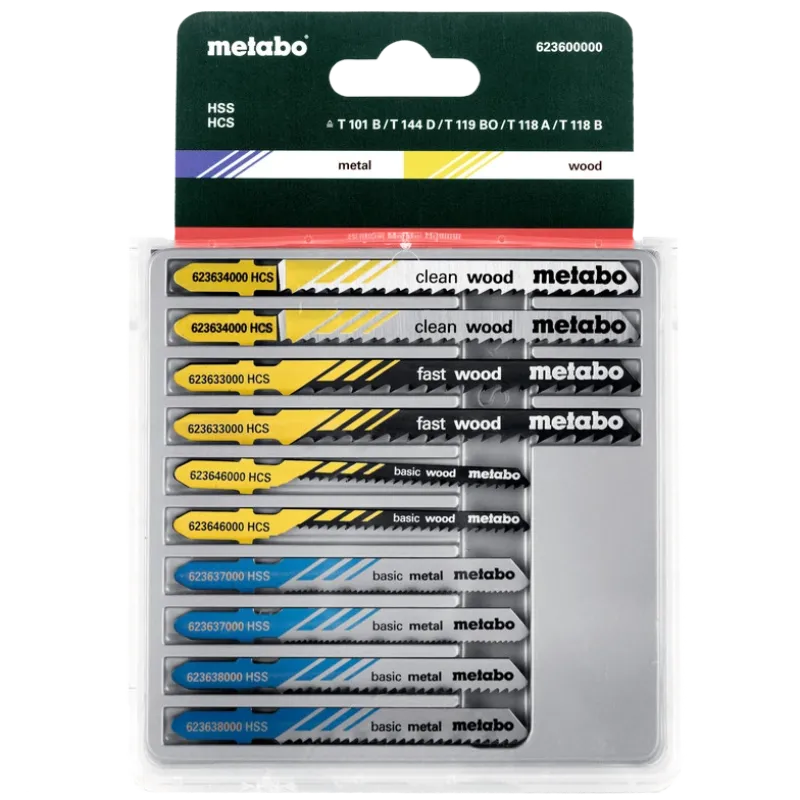 Metabo (623600000) Пильные полотна для лобзика