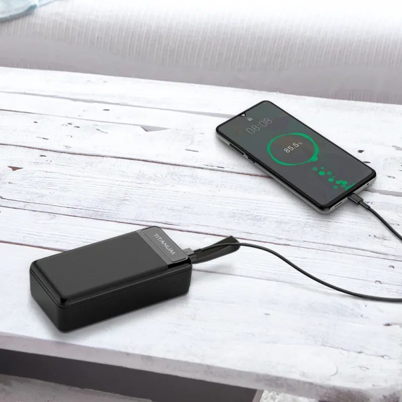 TITANUM 914 Black 30000mAh Повербанк