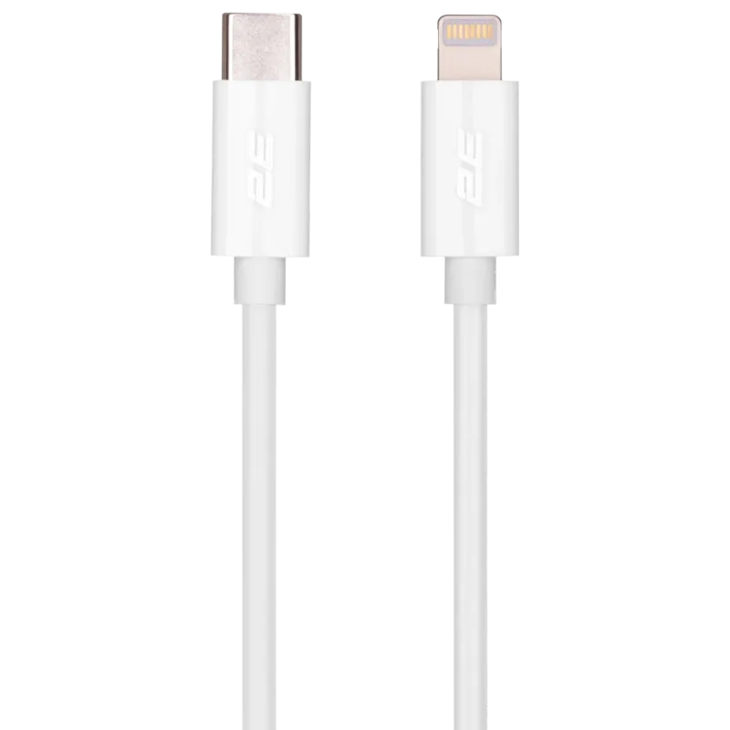 2E Type-C GlowUSB-C > Lightning Кабель заряджання/синхронізації 1м білий