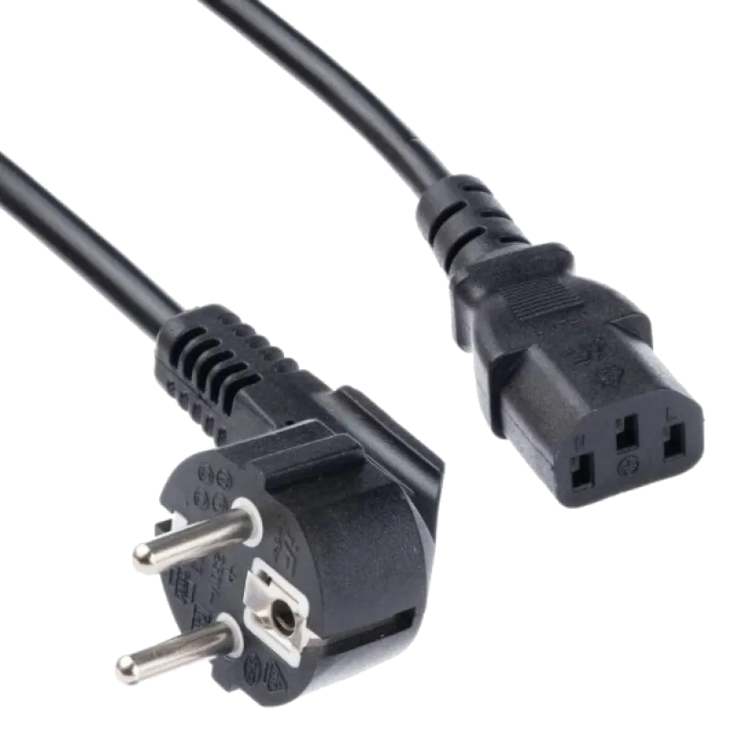 С13-CEE 7/7 Шнур живлення 1.8 м, 0.75 мм2, Kingda