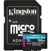 Kingston 128GB microSDXC A2 U3 V30 + ADP Модуль флэш-памяти