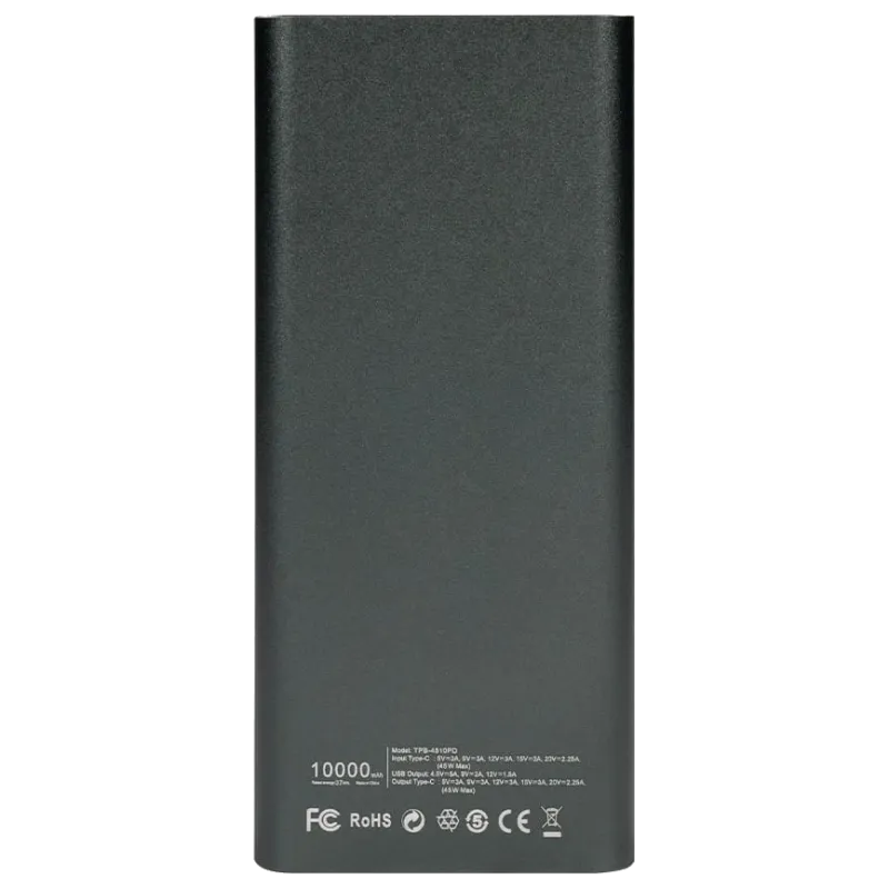 Trinix TPB-4510PD Grey 10 000 мА●г Повербанк