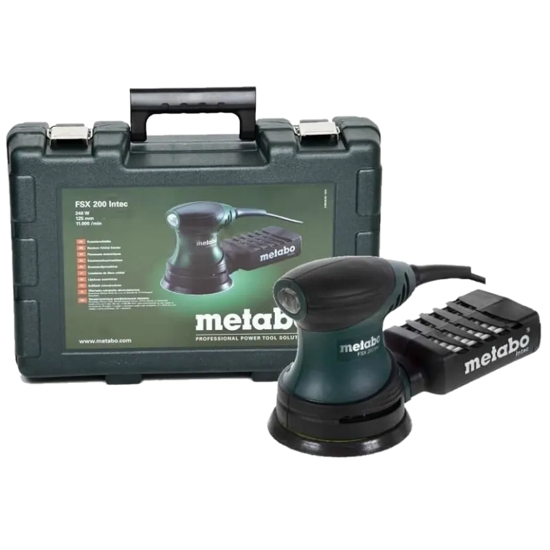 Metabo FSX 200 Intec (609225500) Эксцентриковая шлифмашина