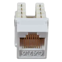 EPNew 6KTVM-U0WH Модуль KeyStone RJ45 UTP, кат. 6, 110, Slim, W – 16.6 мм, белый