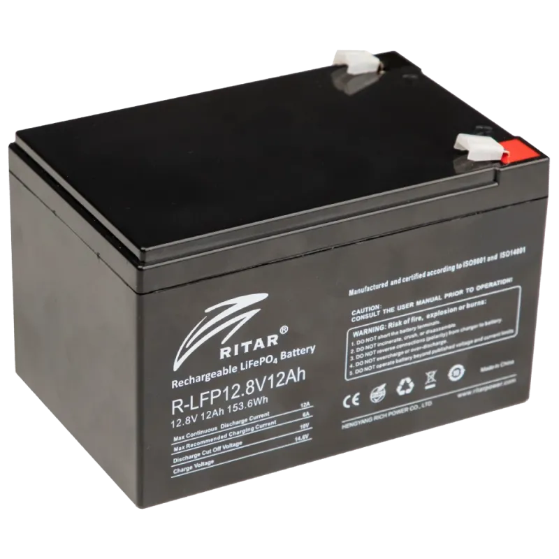 Ritar R-LFP12.8V12AH Аккумуляторная батарея