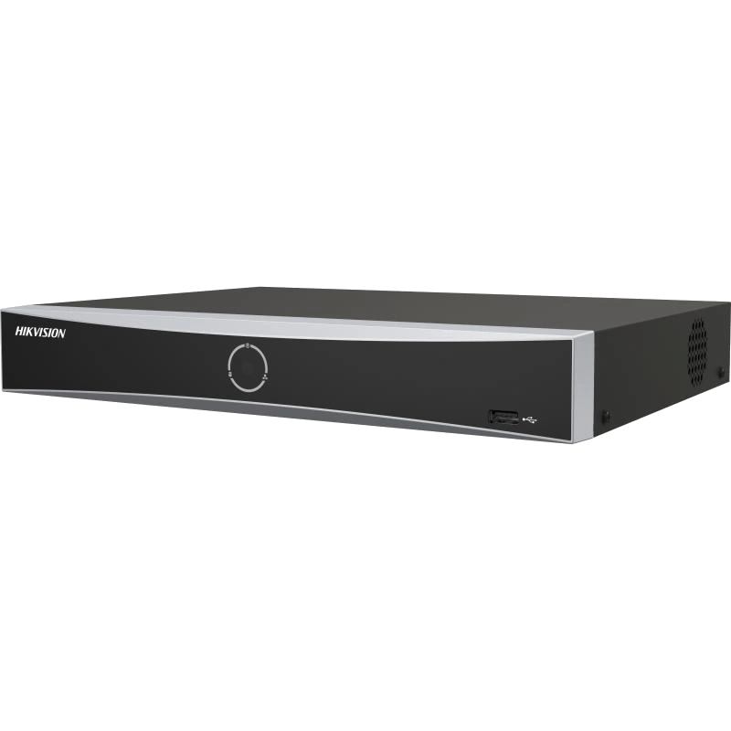 DS-7604NXI-K1/4P(B) 4-канальний PoE 1U K AcuSense 4K Відеореєстратор Hikvision