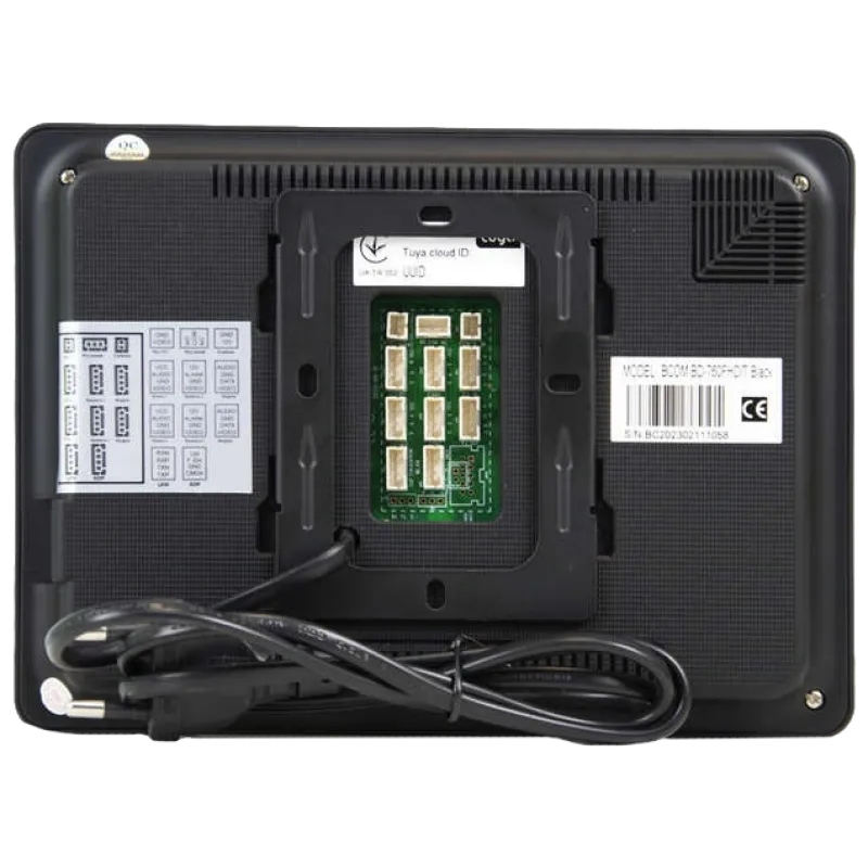 BCOM BD-760FHD/T Black Видеодомофон