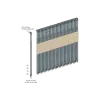 Metabo D34 (630153000) Цвяхи оцинковані