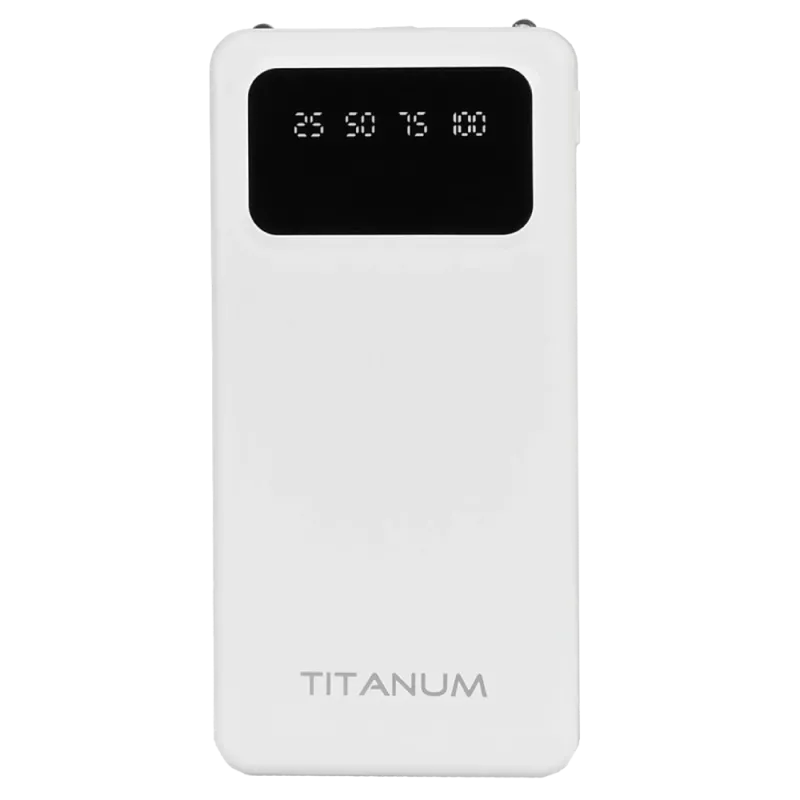 TITANUM OL21 White 10000mAh Повербанк