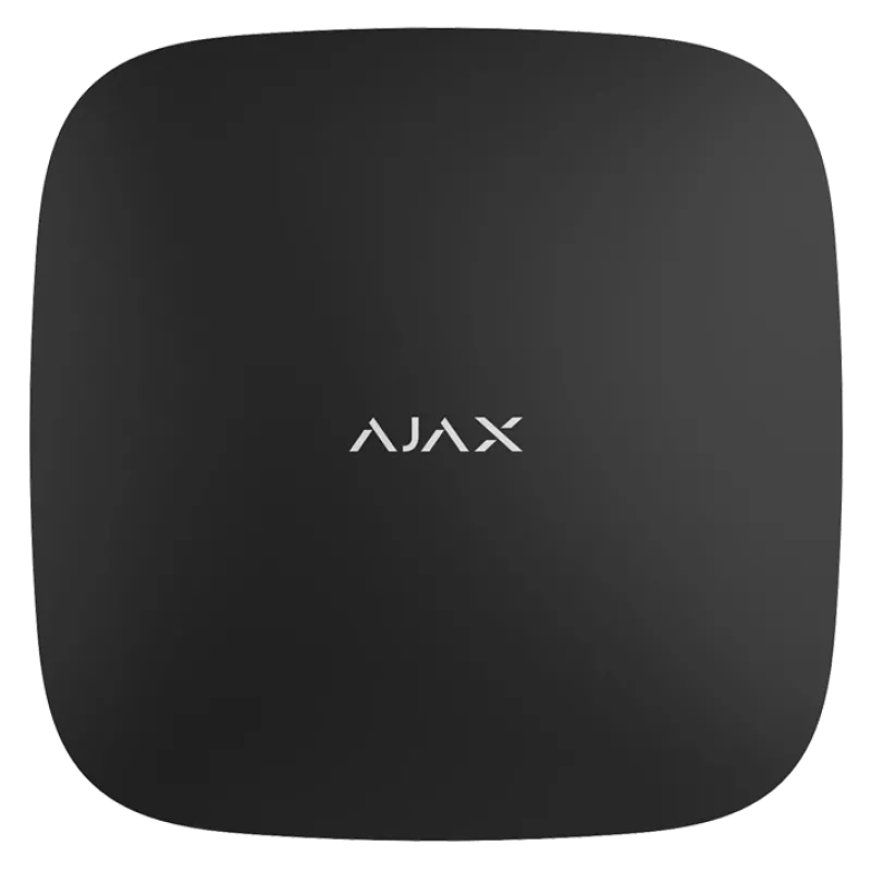 Ajax Hub 2 4G (8EU/ECG) black Интеллектуальный центр системы безопасности Ajax с поддержкой датчиков с фотофиксацией