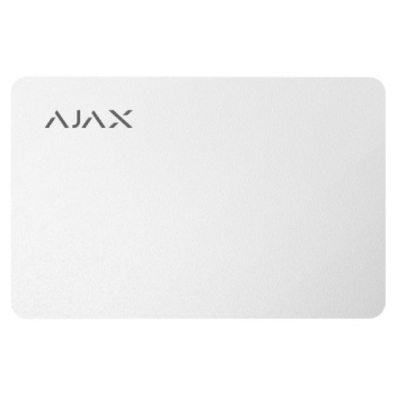 Ajax Pass white (3pcs) Безконтактна картка керування