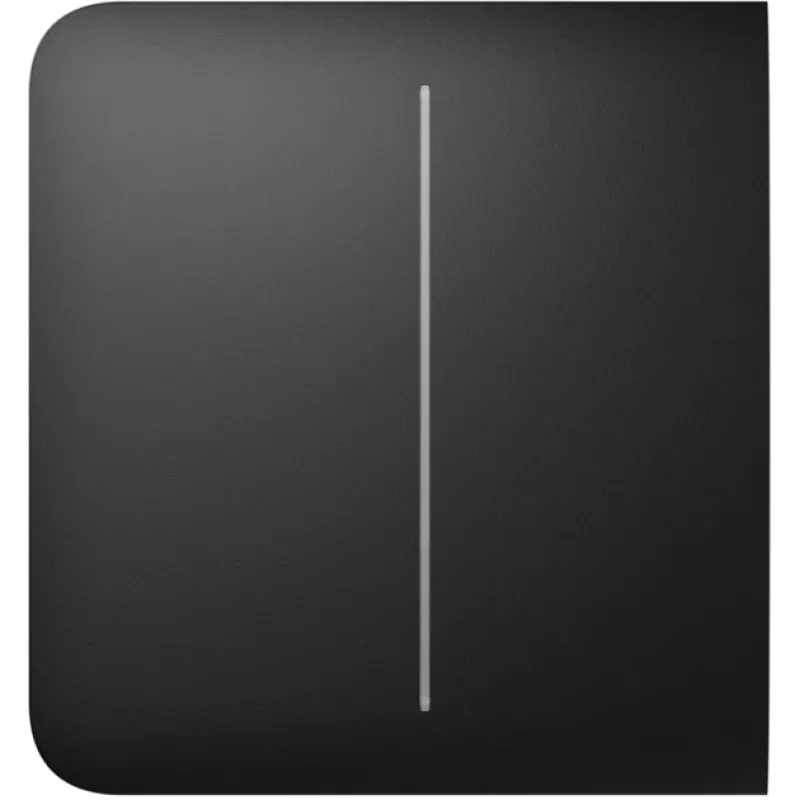 Ajax SideButton (2-gang) for LightSwitch black Боковая кнопка для двухклавишного выключателя