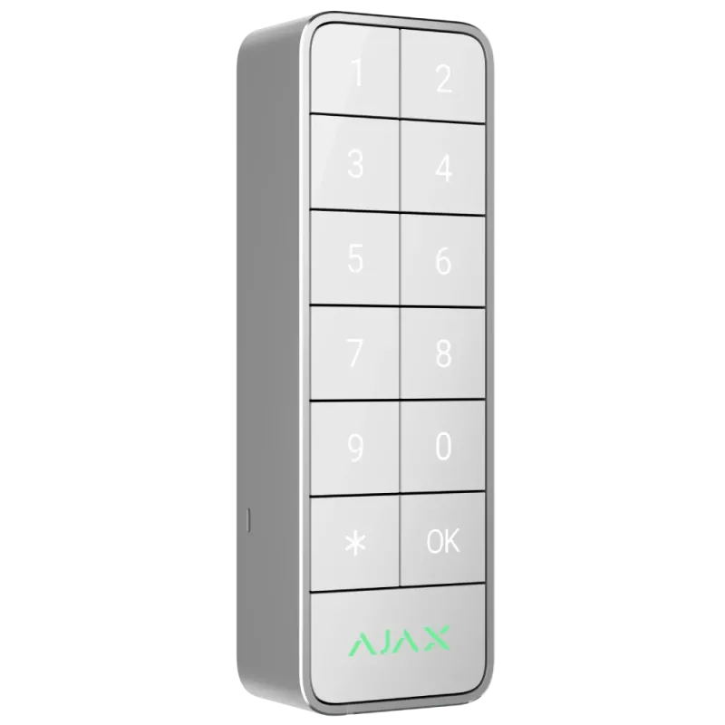 Ajax Superior Keypad Outdoor Fibra white Дротова клавіатура