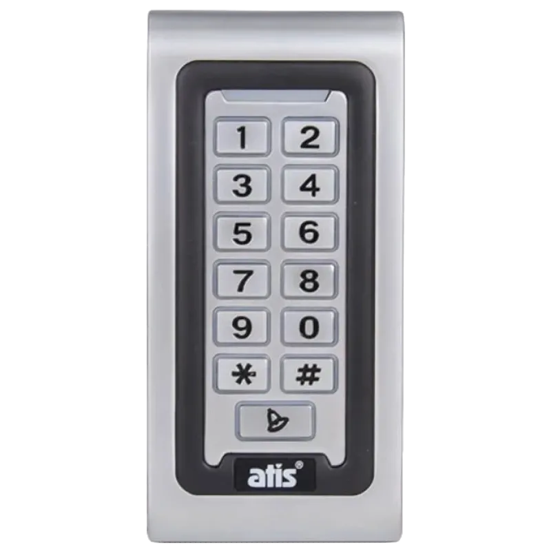 ATIS AK-601W-T зі зчитувачем та клавіатурою Контролер для однієї двері