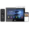 Neolight ALPHA Hybrid Black + PRIME FHD Black з кутком Комплект відеодомофону