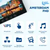 Light Vision AMSTERDAM FHD BLACK Відеодомофон