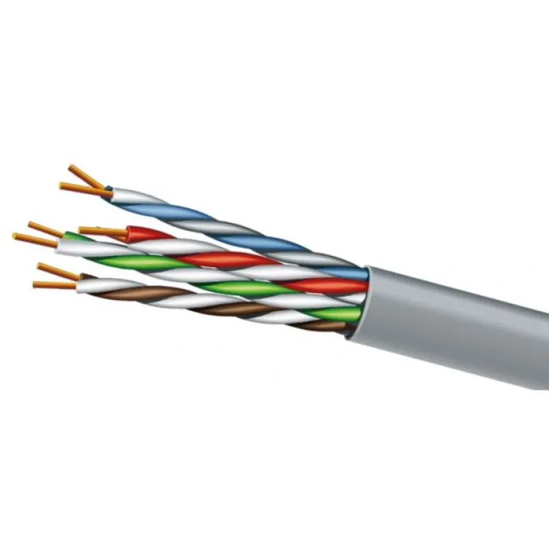 Cat. 5e U/UTP 4x2x0,48, бухта 305м.(7091013) Кабель ЗЗЦМ (UTP медь внутренний 0,48)