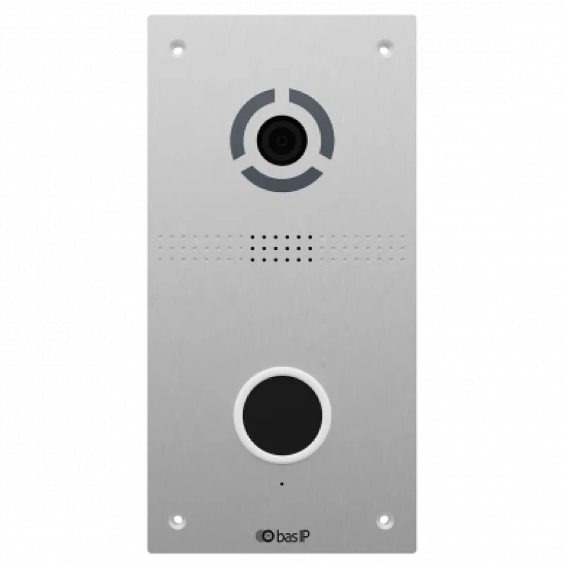Bas-IP AV-05FD silver IP панель виклику з безконтактною кнопкою виклику
