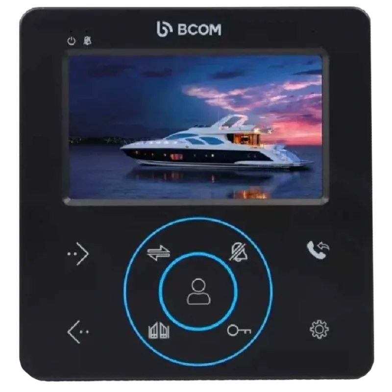 BCOM BD-480 Black Видеодомофон