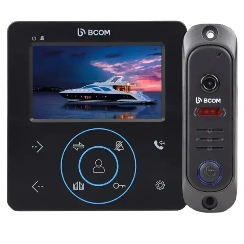 BCOM BD-480M Black Kit Комплект відеодомофона