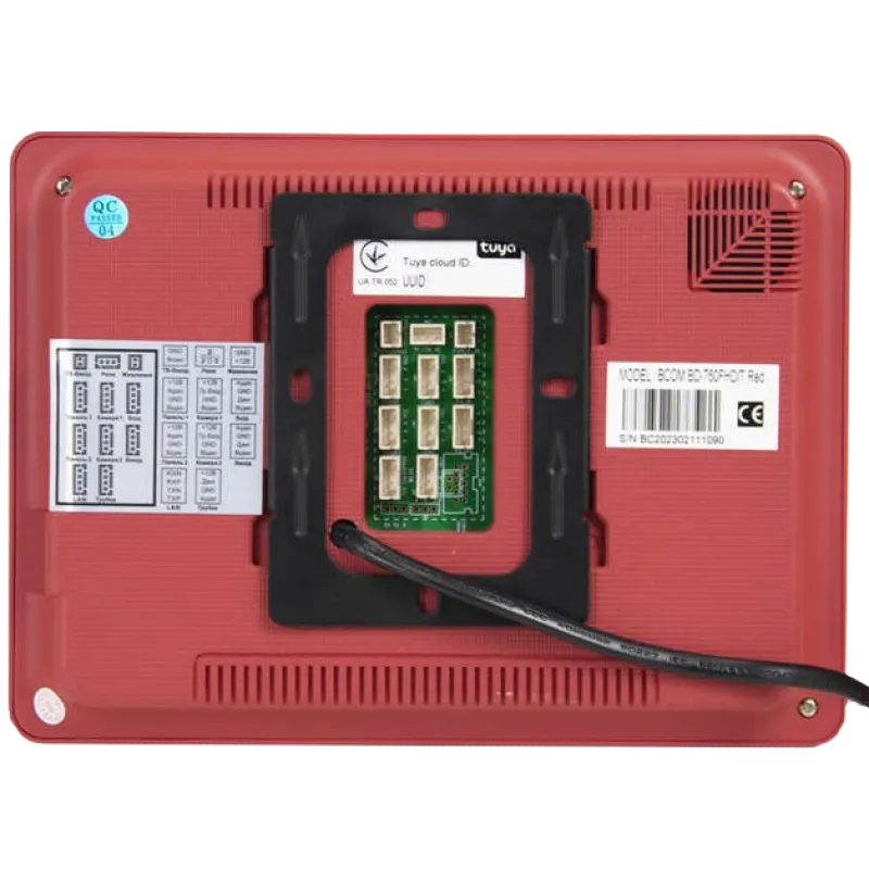 BCOM BD-760FHD/T Red Відеодомофон