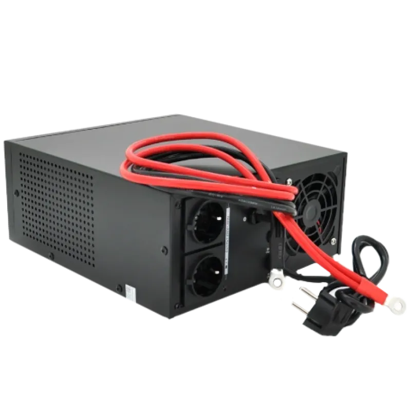 BRAZZERS BRSW-LFP-600 (500Вт) ИБП под внешний АКБ 12V(LiFePo4/GEL/AGM), ток заряда 10/20A