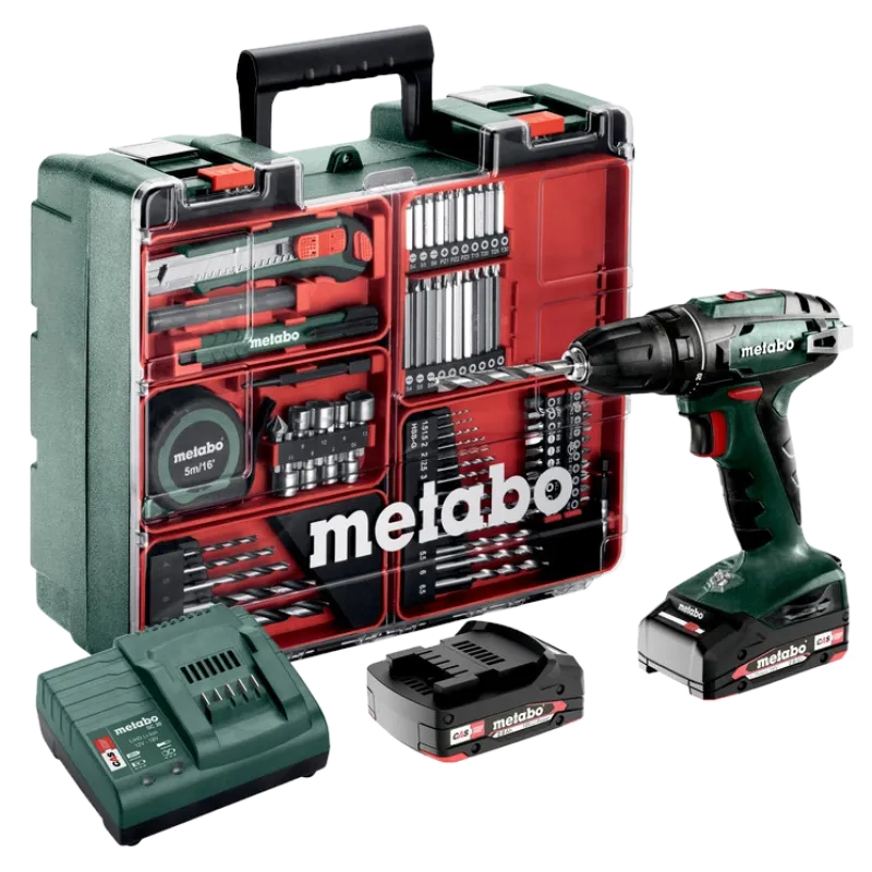 Metabo BS 18 Mobile Workshop (602207880) Аккумуляторная дрель-шуруповерт