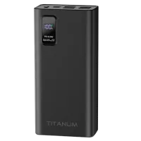 TITANUM 728S 30000mAh 22.5W Black Повербанк