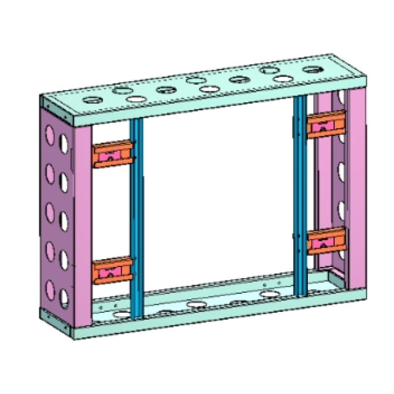 CABINET-49 "FRAME 49” LCD Display Unit Modular Frame Bracket