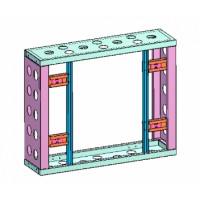 CABINET-55 "FRAME-HKC 55 "LCD Display Unit Modular Frame Bracket