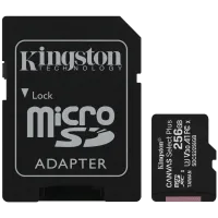 Kingston 256GB micSDXC Canvas Select Plus 100R A1 C10 Card Модуль флеш-пам'яті