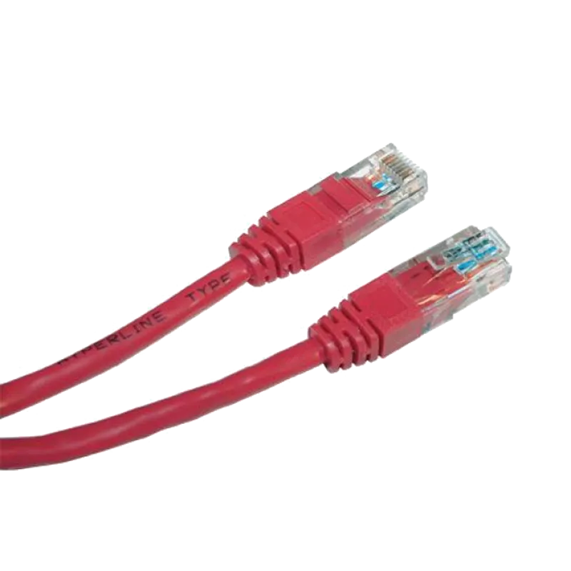 Патч-корд  E-server UTP,  0.5 м, кат. 5e красный
