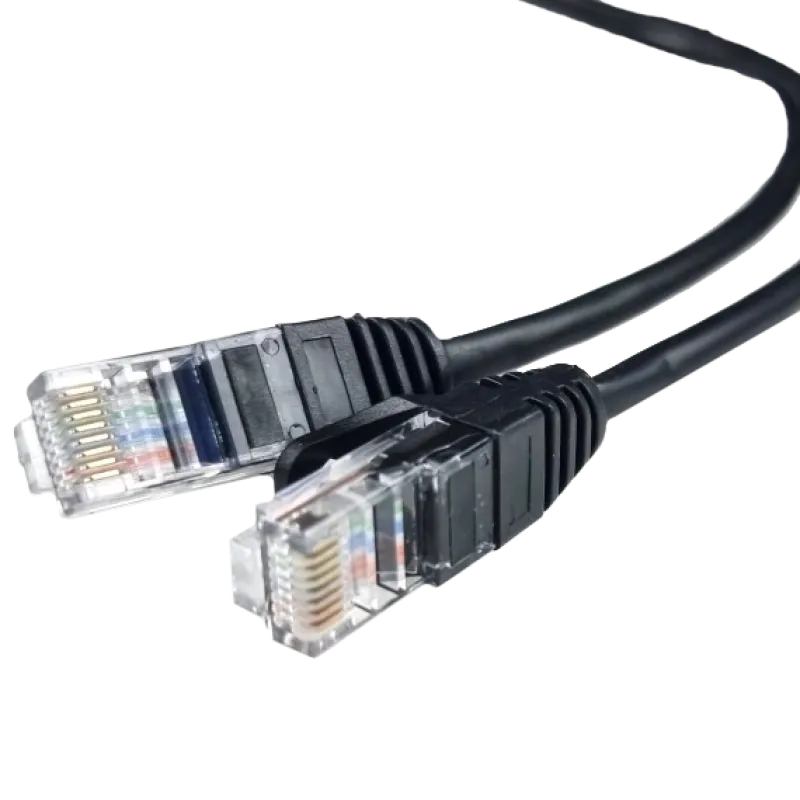 UTP CAT5e Патч-корд черный 0.5м