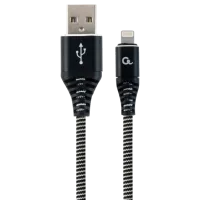 Cablexpert CC-USB2B-AMLM-2M-BW USB 2.0/Lightning 2м Кабель