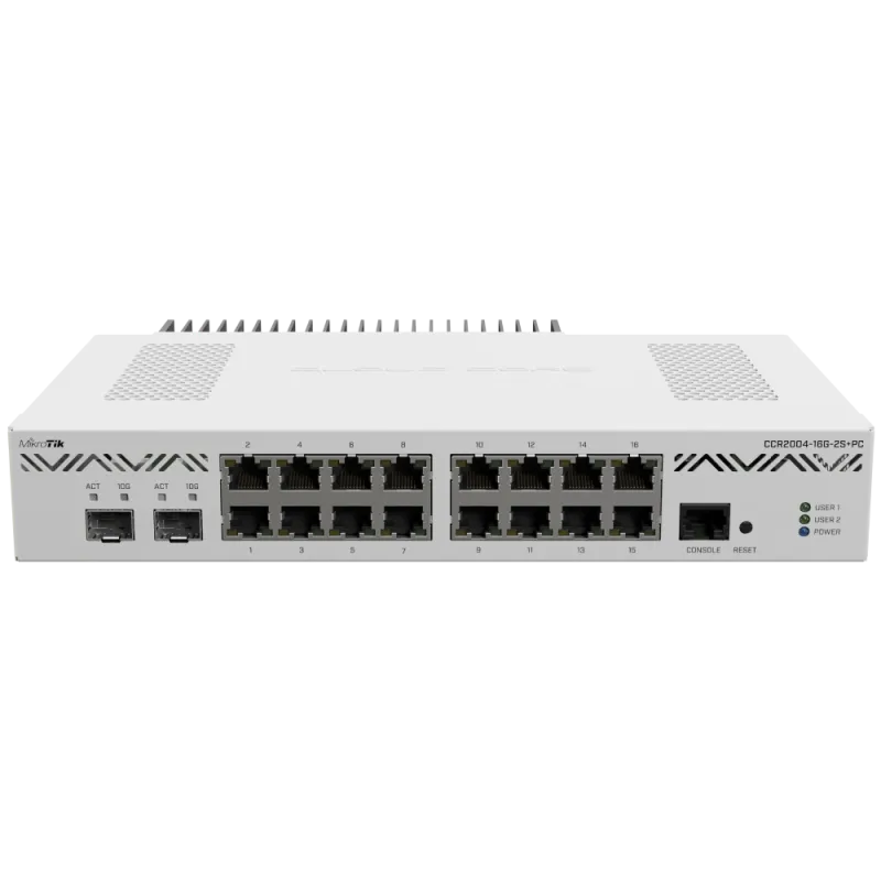 MikroTik CCR2004-16G-2S+PC Маршрутизатор