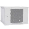 IPCOM 12U 600x600 Шкаф телекоммуникационный дверь перфорация (серая)