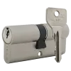 CISA C2000 70 (35*35) никель матовый 3 ключа Цилиндр