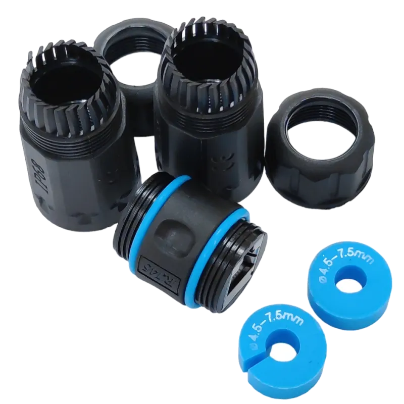 RJ45-RJ45 STP Водонепроникний з'єднувач IP68 кат. 6